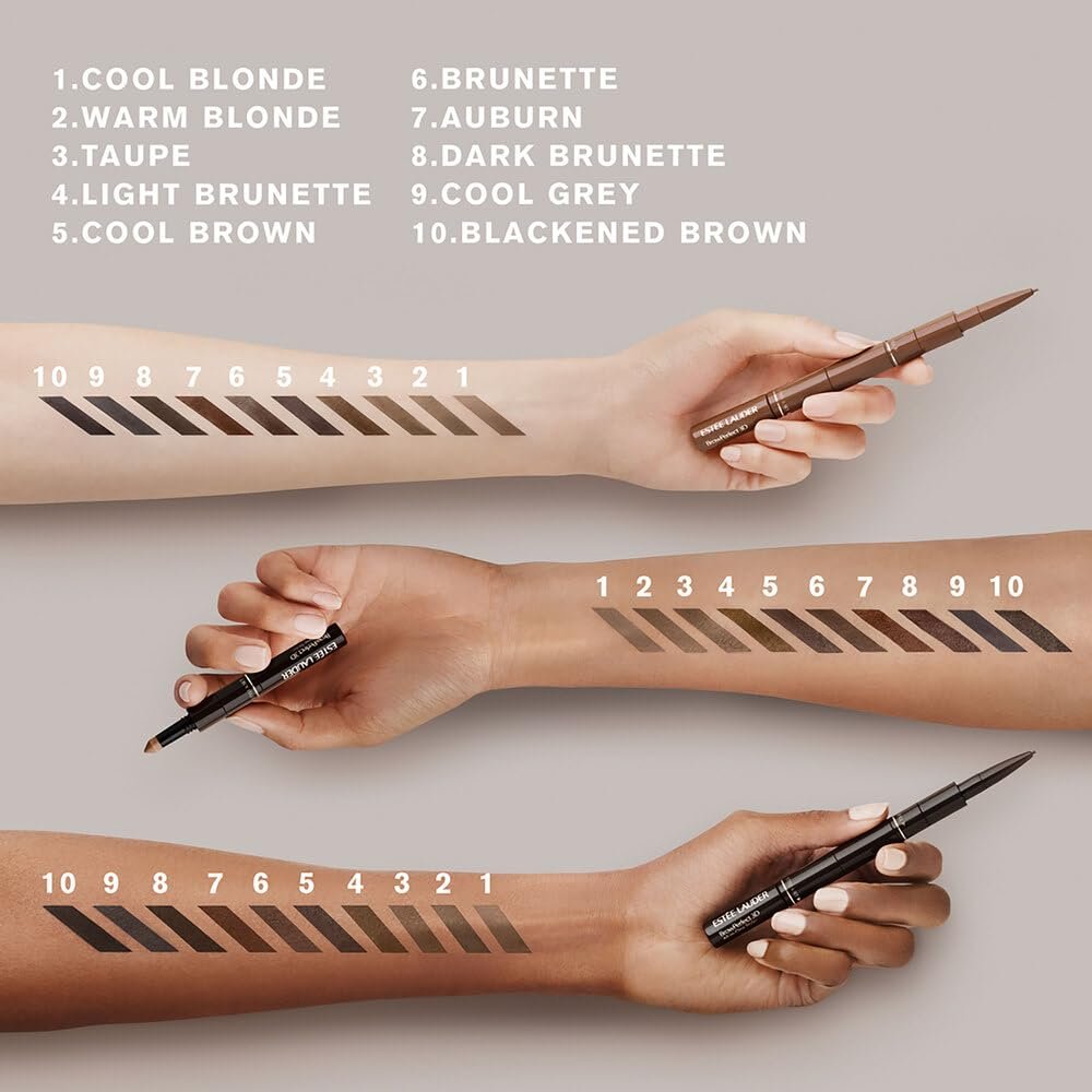 Estée Lauder BrowPerfect 3D All-In-One Styler with Eyebrow Gel, Pencil & Powder plus Spooled Brush - Image 3