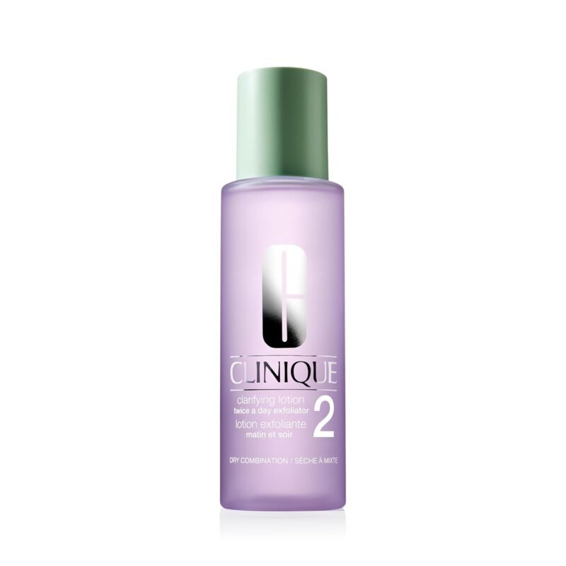 Clinique 3-Step Clarifying Lotion Face Exfoliator 2 | With Witch Hazel | For Dry Combination Skin Types