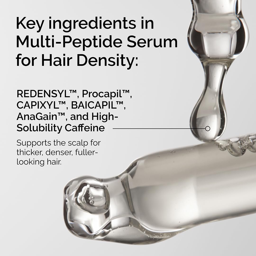 The Ordinary Multi-Peptide Serum for Hair Density, Peptide-Powered Formula for Thicker, Fuller Looking Hair - Image 2