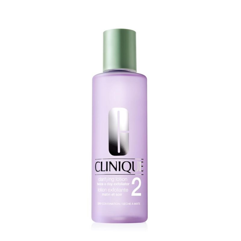 Clinique 3-Step Clarifying Lotion Face Exfoliator 2 | With Witch Hazel | For Dry Combination Skin Types