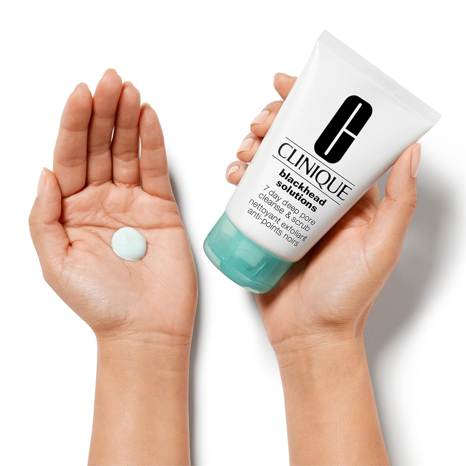 Clinique Blackhead Solutions 7 Day Deep Pore Cleanse & Scrub, Daily Face Cleanser Facial Scrub With Salicylic Acid + Vitamin E For All Skin Types, 4.2 Fl Oz - Image 5