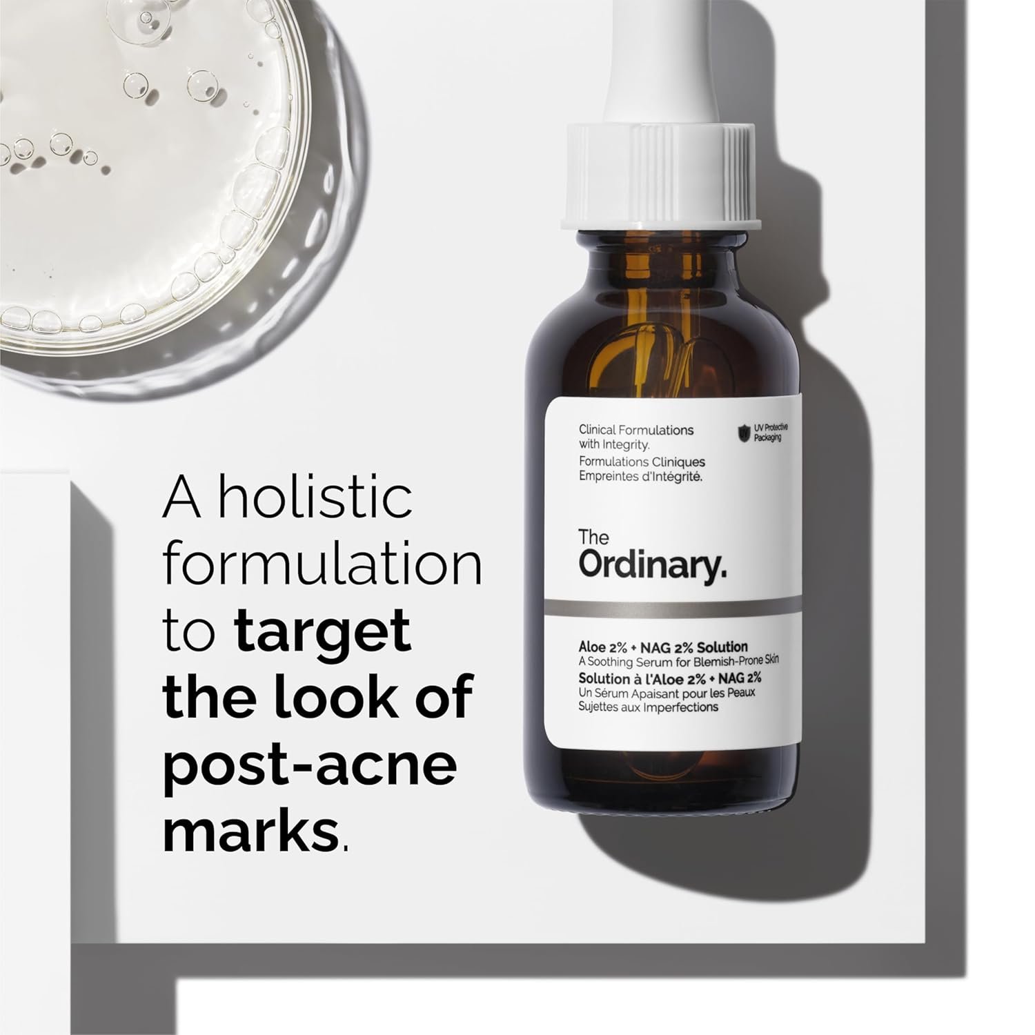 The Ordinary Sensitive Skin Collection, Skin Care Bundle-Blemish-Prone Skin, Glucoside Foaming Cleanser, Aloe 2% + NAG 2% Solution, Niacinamide 10% + Zinc 1%, Natural Moisturizing Factors+Beta Glucan - Image 4