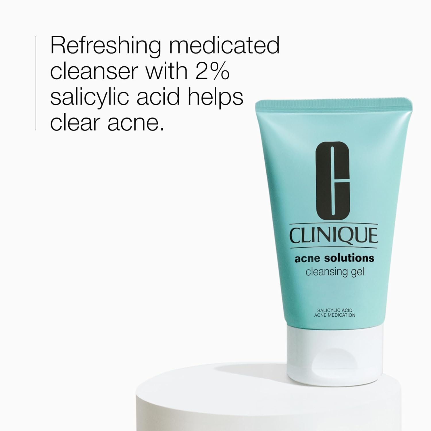 Clinique Acne Solutions Oil Control Cleansing Gel with 2% Salicylic Acid For Acne-Prone Skin, 4.2 Fl Oz - Image 2