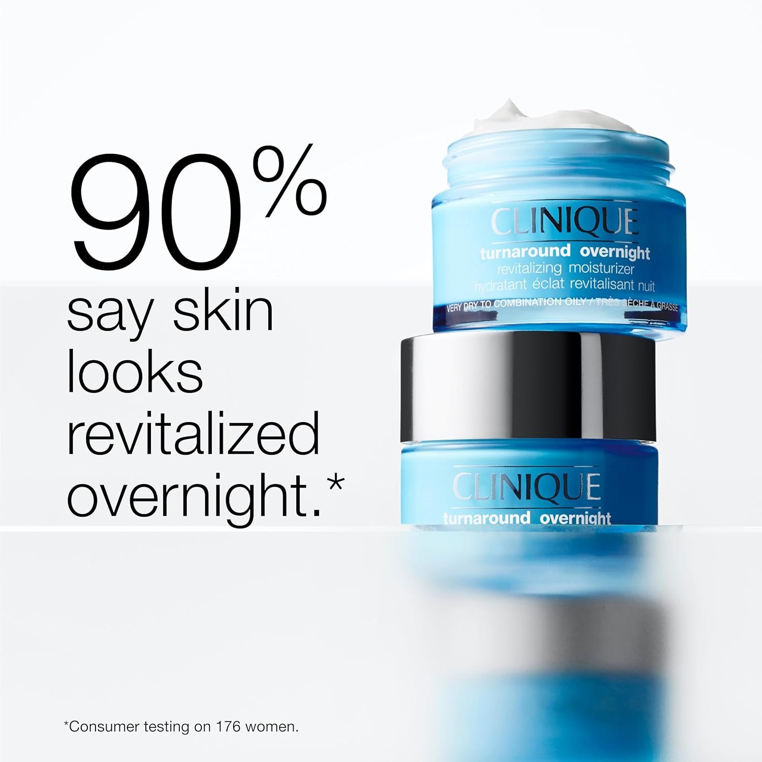 Clinique Turnaround Overnight Revitalizing Moisturizer Face Cream | Hydrating + Plumping, 1.7 Fl Oz - Image 5