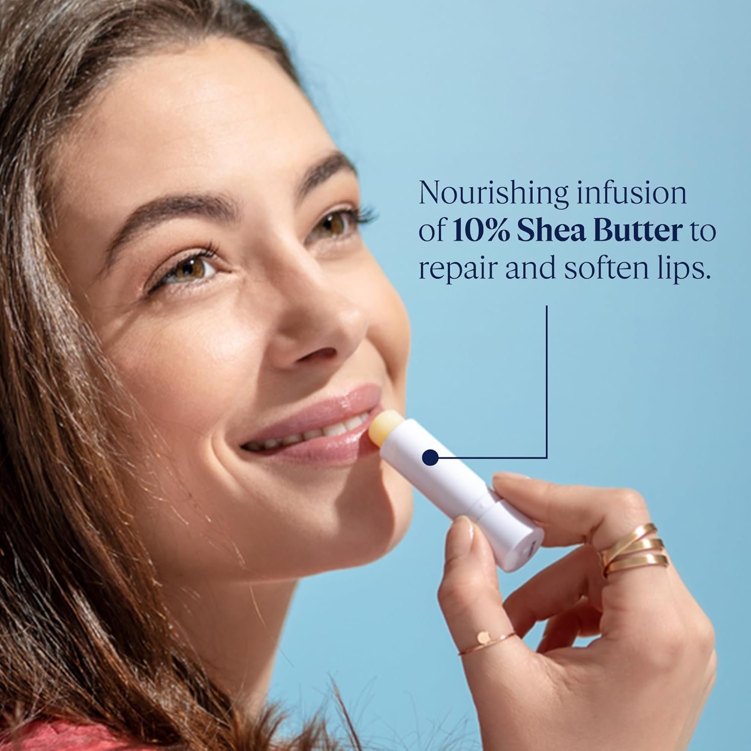 L'OCCITANE 10% Organic Shea Butter Ultra Rich Lip Balm Stick, Moisturizes, Nourishes, Repairs & Softens Dry, Chapped Lips, Long Lasting, Vegan - Image 4