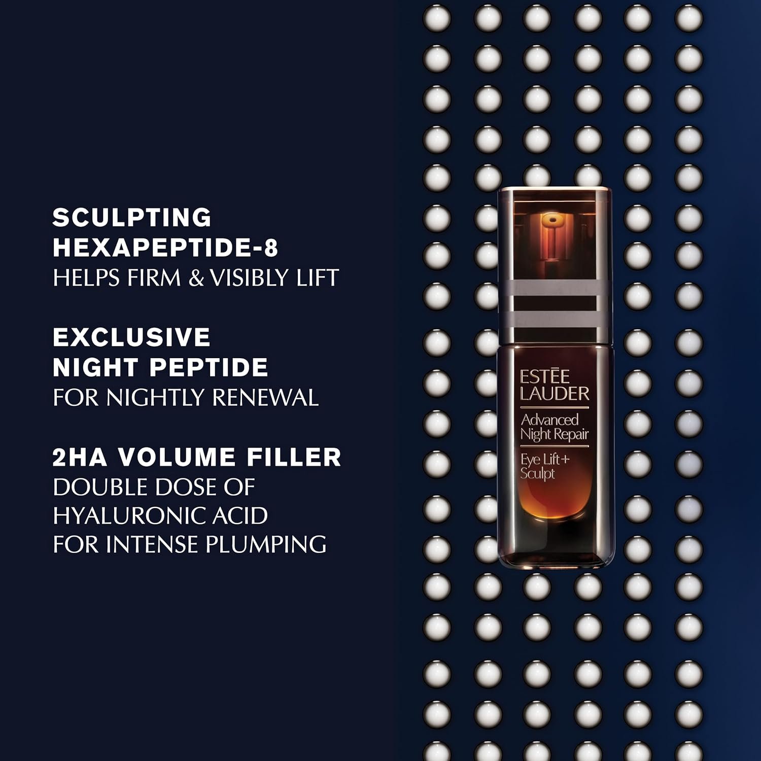 Estée Lauder Advanced Night Repair Eye Lift + Sculpt | Eye Cream with 2HA Volume Filler & Hexapeptide-8, 0.5 Fl Oz - Image 6