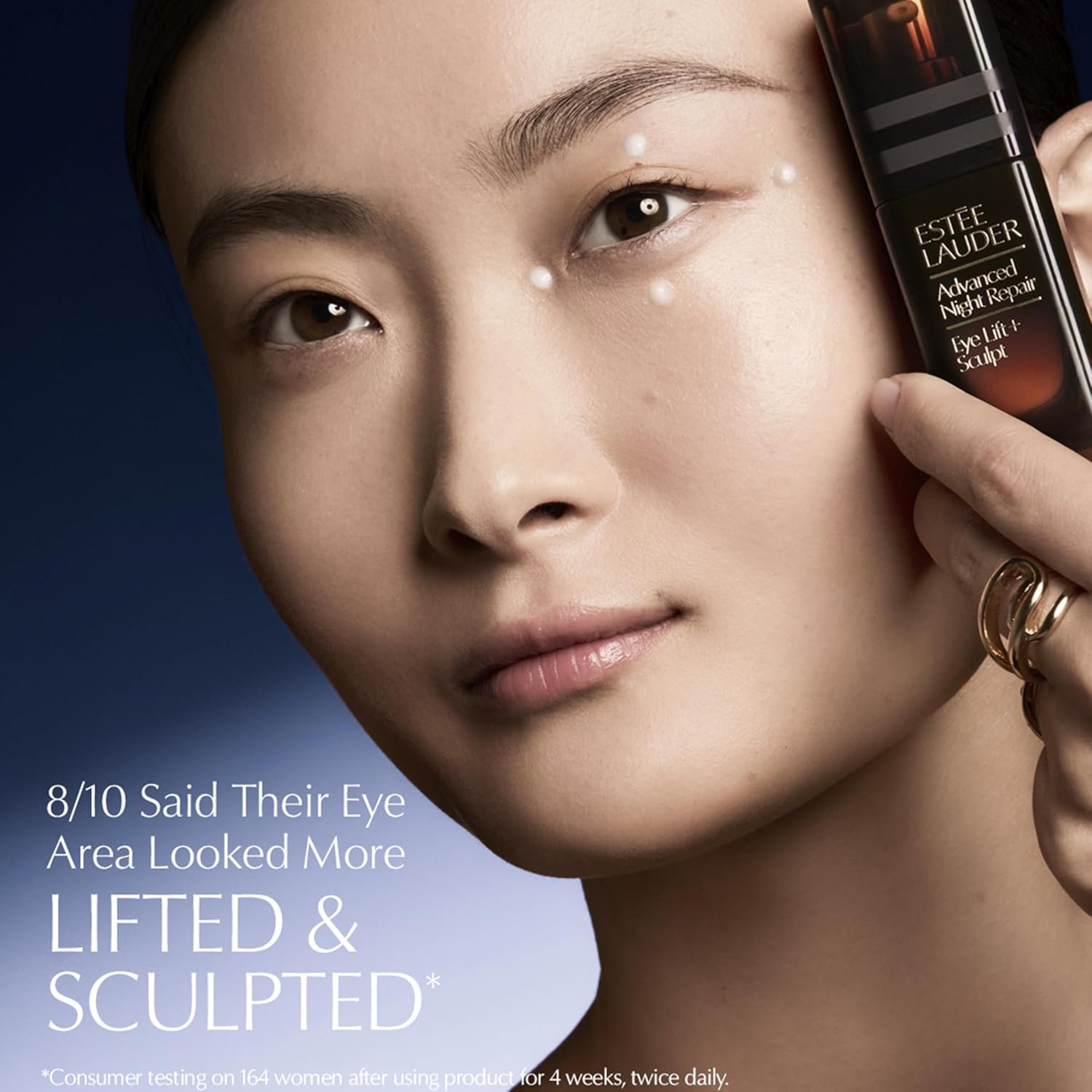 Estée Lauder Advanced Night Repair Eye Lift + Sculpt | Eye Cream with 2HA Volume Filler & Hexapeptide-8, 0.5 Fl Oz - Image 5