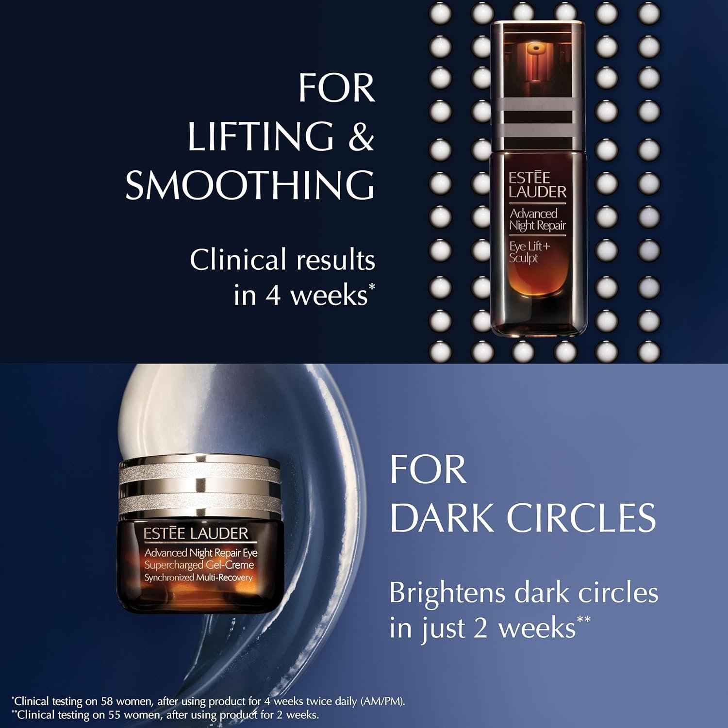 Estée Lauder Advanced Night Repair Eye Lift + Sculpt | Eye Cream with 2HA Volume Filler & Hexapeptide-8, 0.5 Fl Oz - Image 8