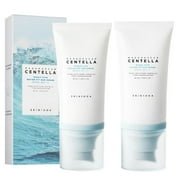 2pcs SKIN1004 Madagascar Centella, Hyalu-Cica Water-Fit Sun Serum SPF 50+ PA++++, 1.69 fl oz (50 ml)