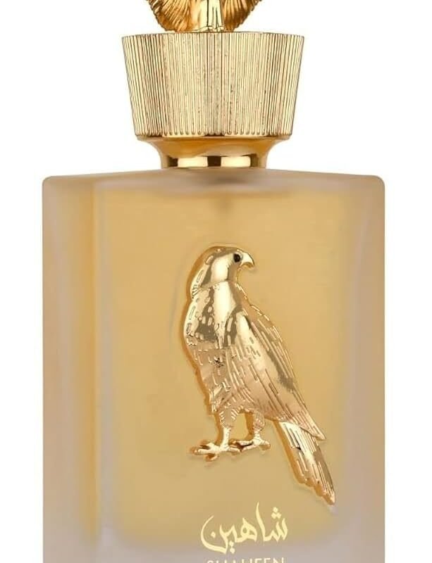 Lattafa Pride Shaheen Gold for Unisex Eau de Parfum Spray, 3.4 Ounce / 100 Ml