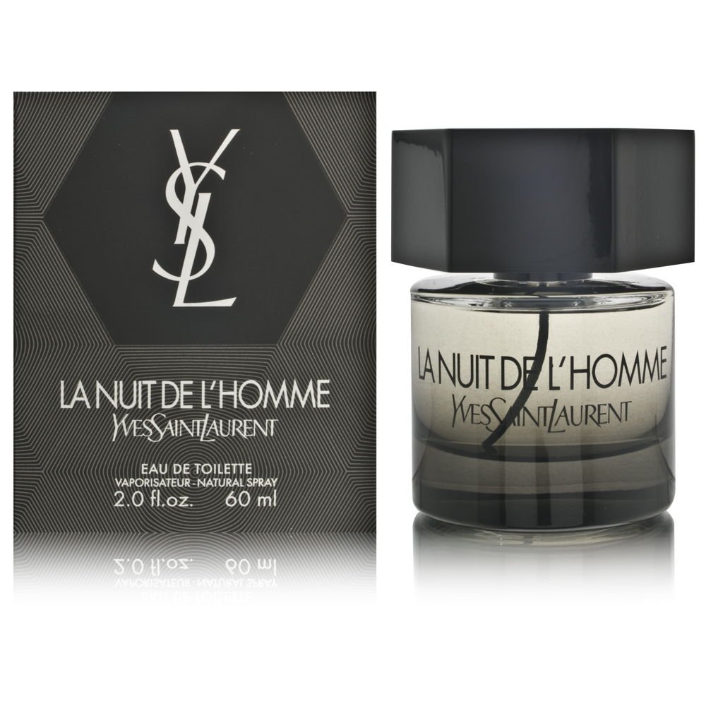 Yves Saint Laurent La Nuit De L'Homme by Yves Saint Laurent for Men - 3.3 oz EDT Spray