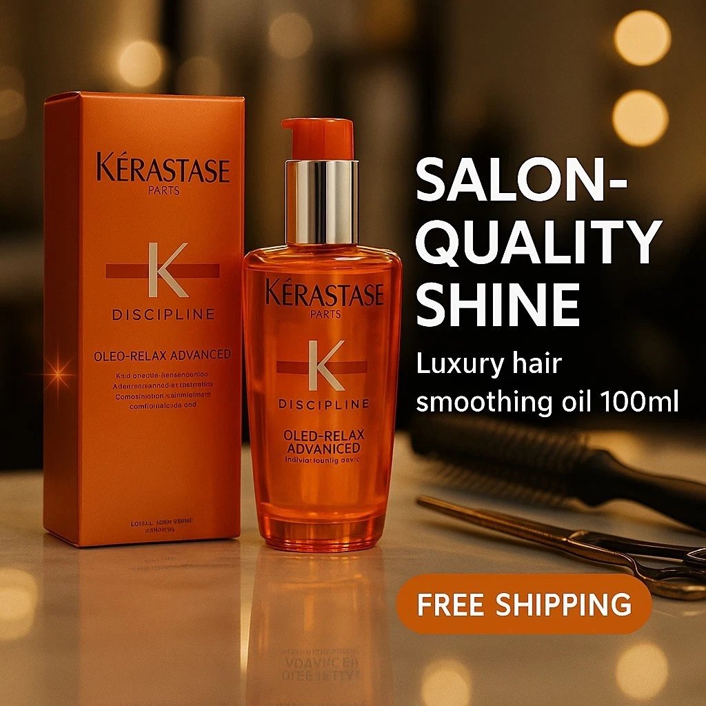 Kerastase Discipline OLEO RELAX ADVANCED HAIR Oil Anti-Frizz 100ml / 3.4oz - Image 5
