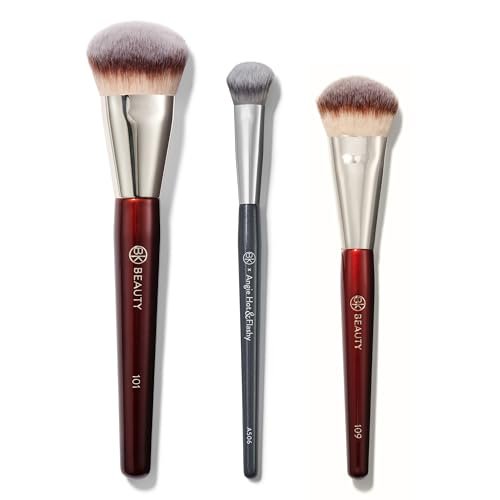 BK BEAUTY Concealer & Contour Foundation Brush Set A506 101 109